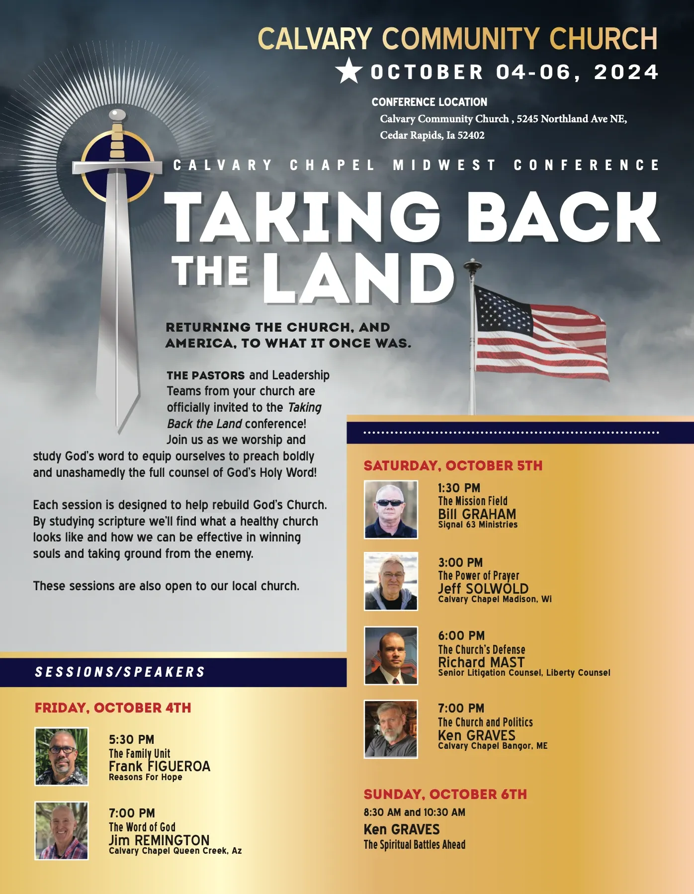 Taking Back the Land conference lineup
